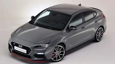 Hyundai i30 Fastback N - above front
