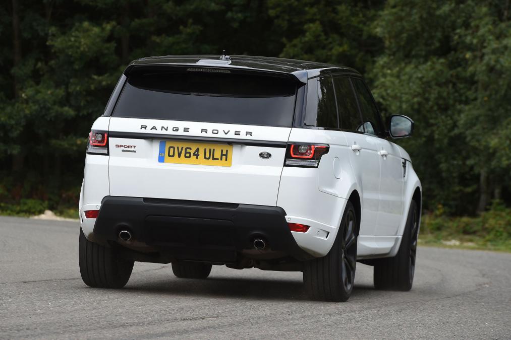 Used Range Rover Sport - rear cornering