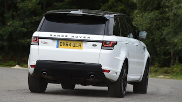 Used Range Rover Sport - rear cornering