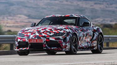 Toyota Supra prototype - front action