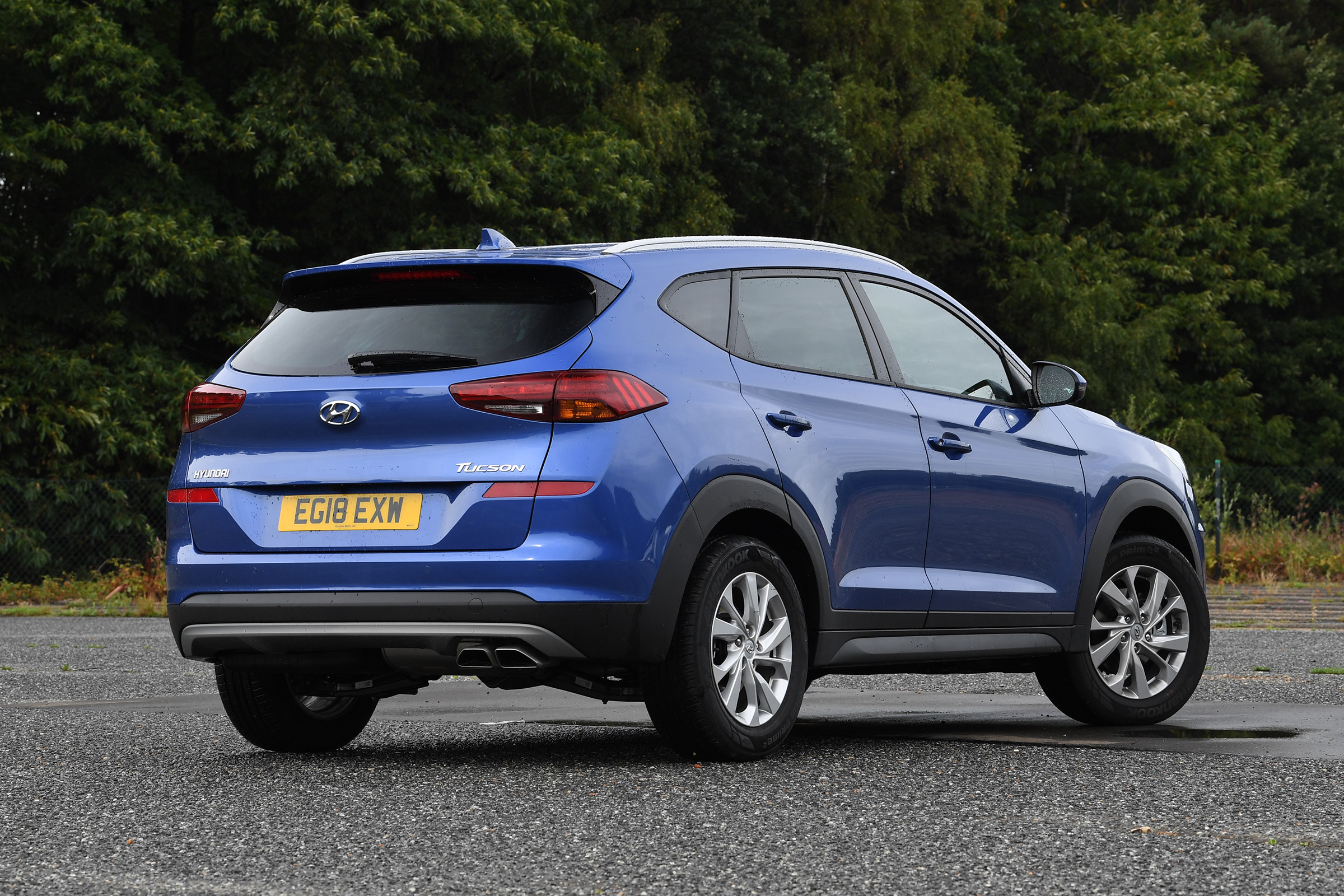 Hyundai Tucson - rear static