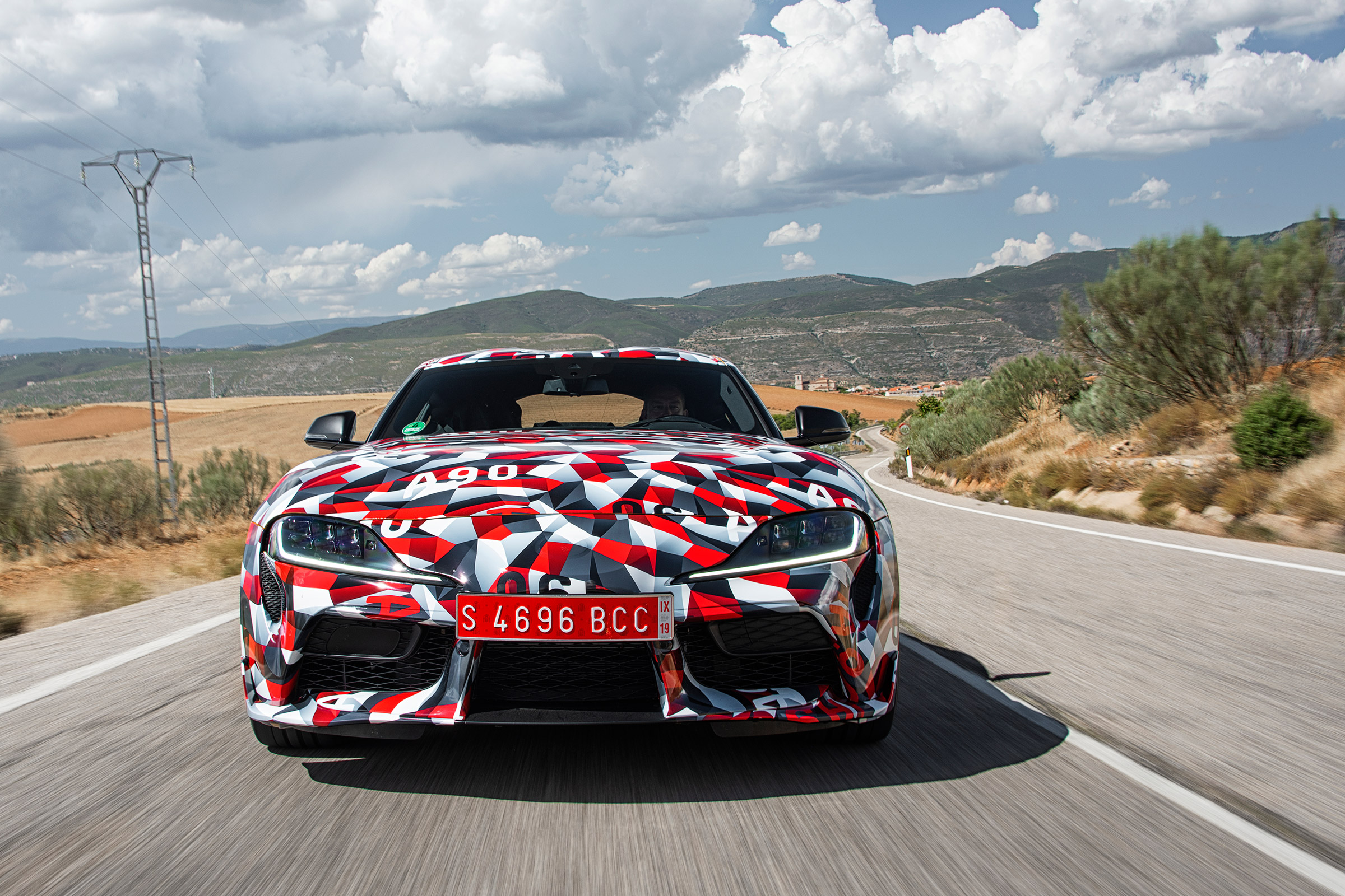 Toyota Supra prototype - full front