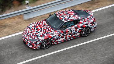 Toyota Supra prototype - above
