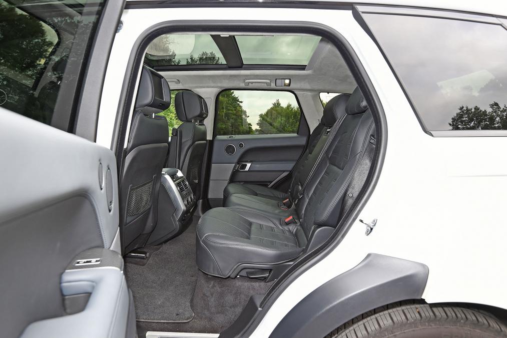 Used Range Rover Sport - rear seats