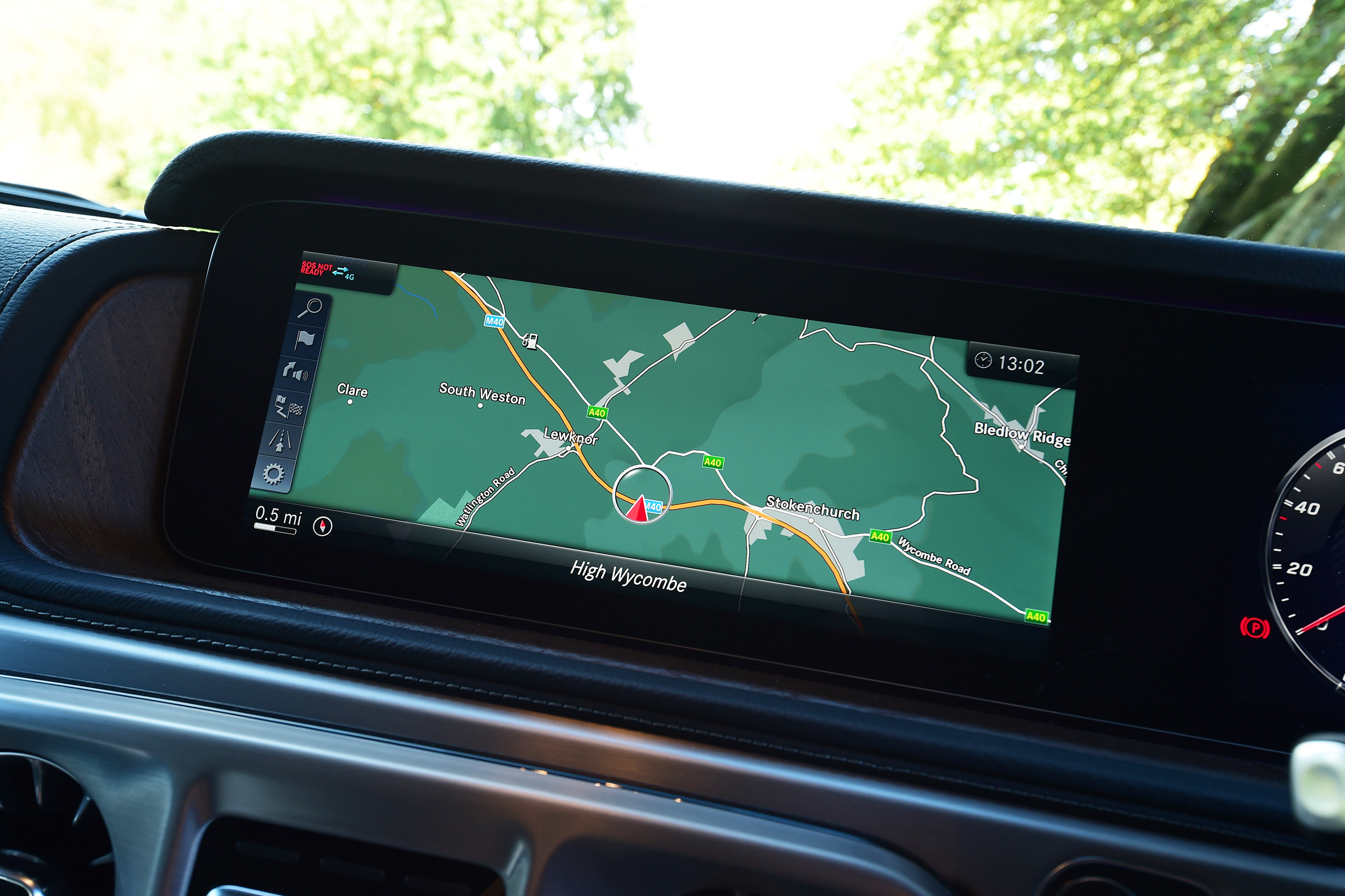 Mercedes-AMG G 63 - sat-nav