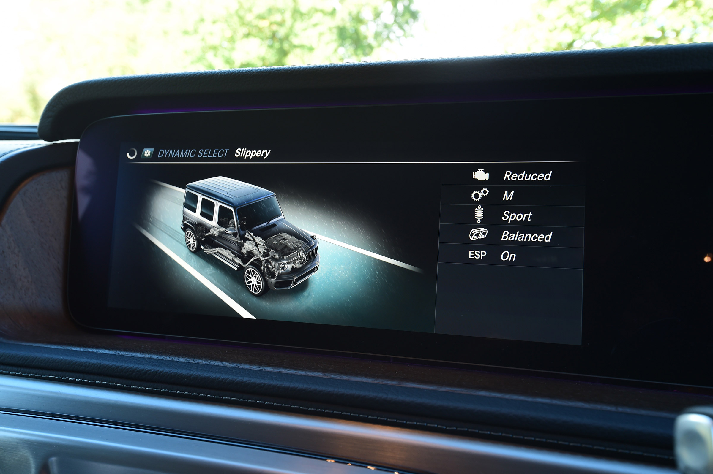 Mercedes-AMG G 63 - drive select
