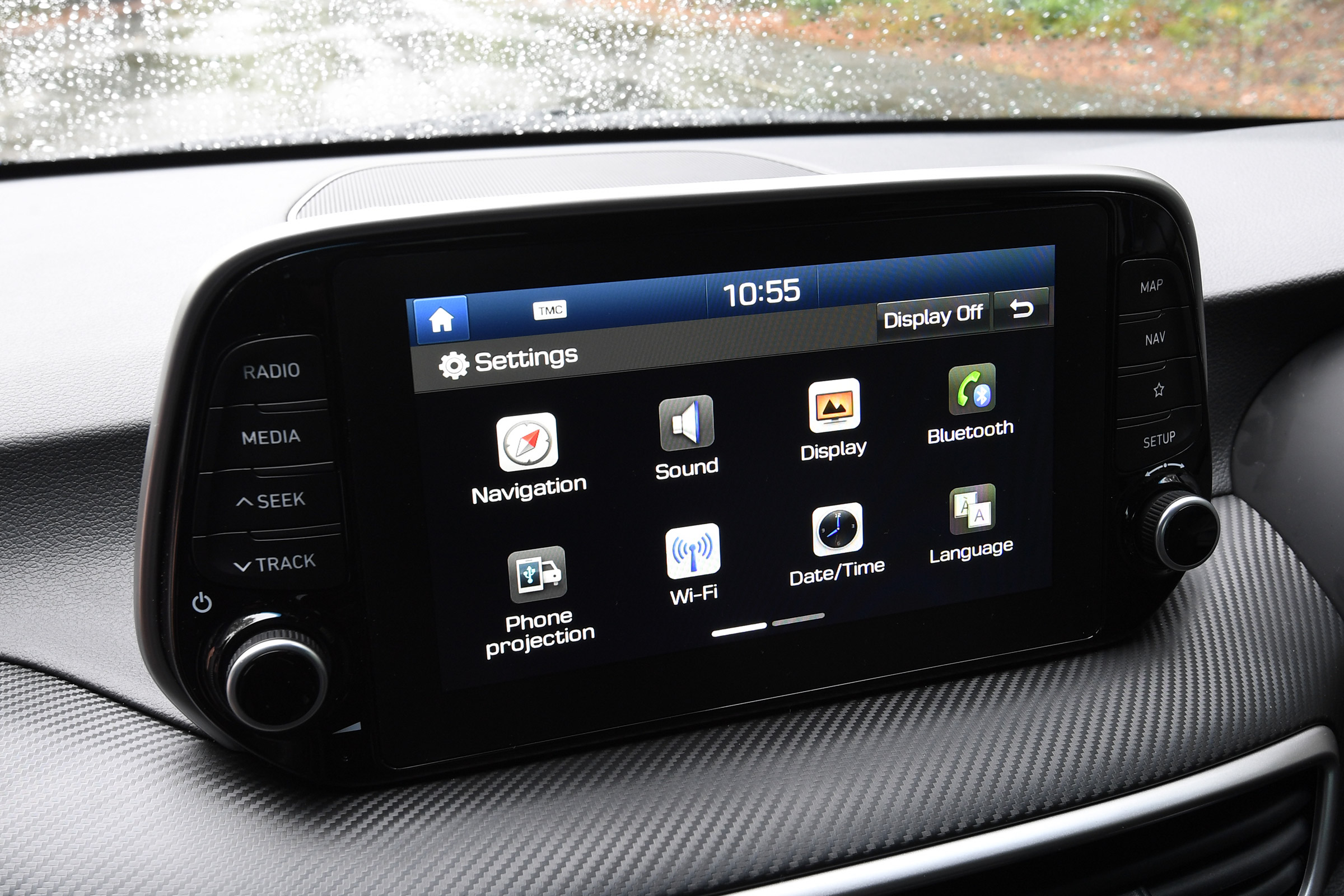Hyundai Tucson - infotainment