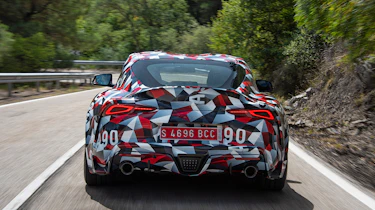 Toyota Supra prototype - full rear