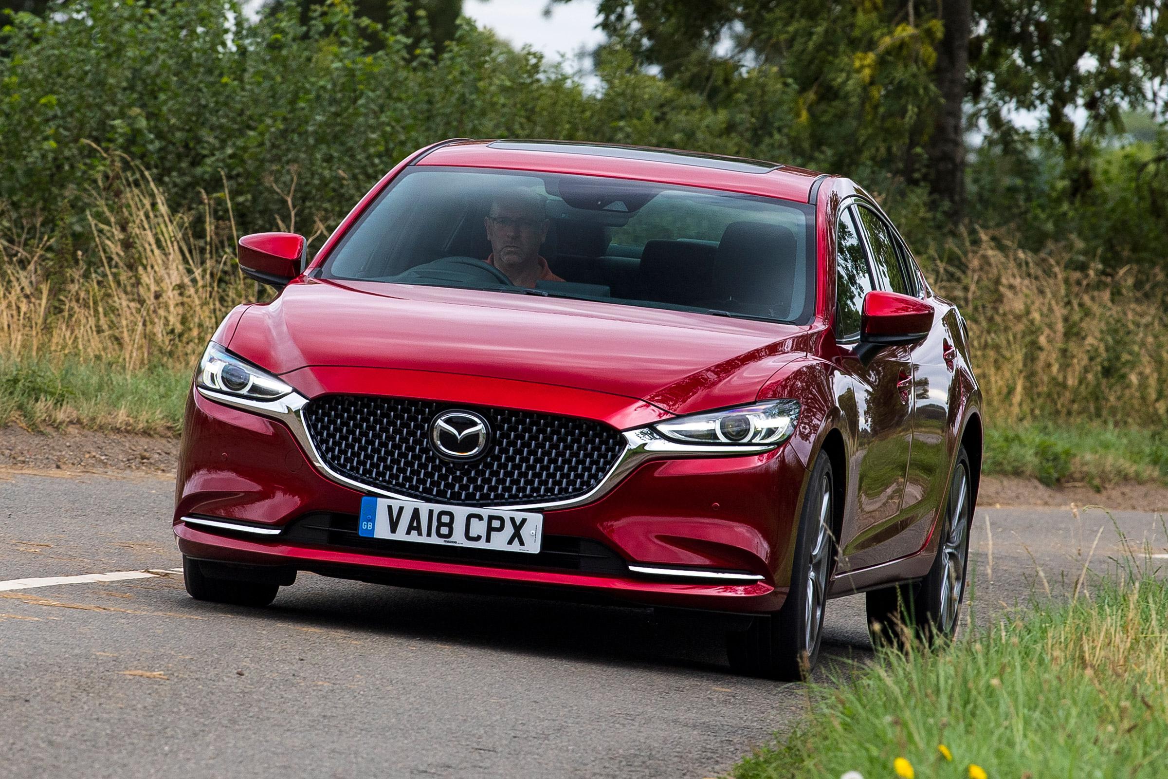 Mazda 6 - front cornering