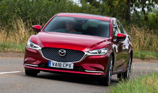 Mazda 6 - front cornering