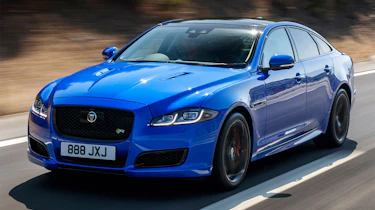 Jaguar XJR 575 front blue