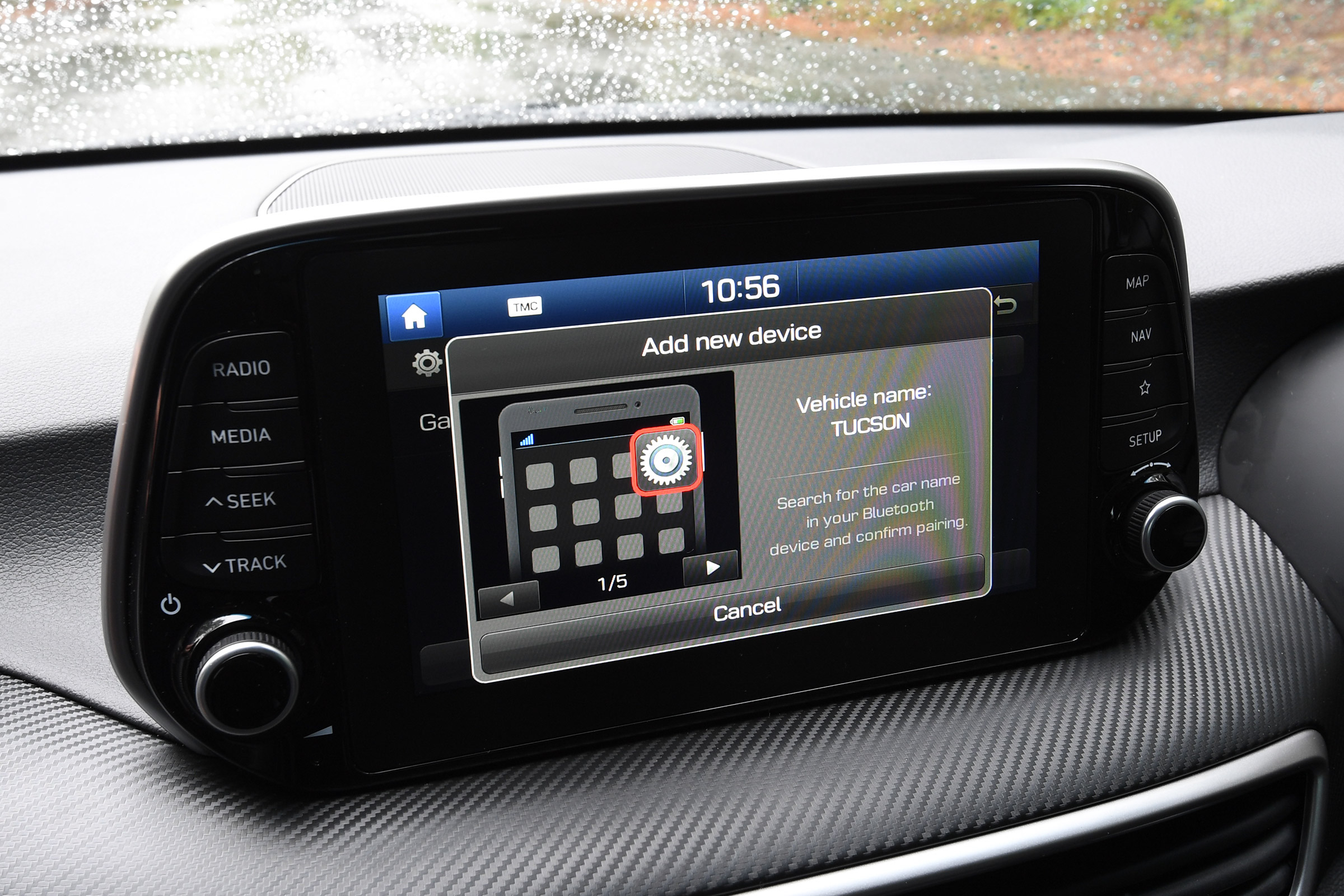 Hyundai Tucson - connectivity