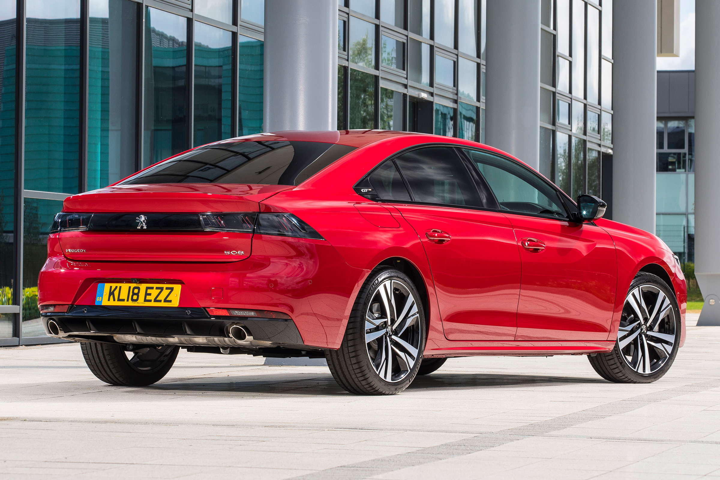 New Peugeot 508 GT 1.6 turbo rear end