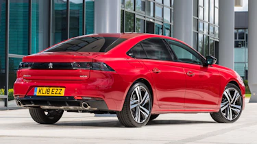 New Peugeot 508 GT 1.6 turbo rear end