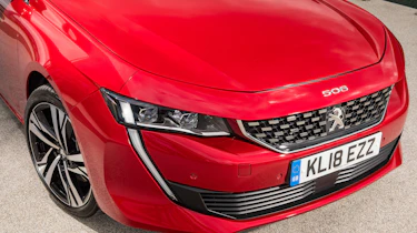 New Peugeot 508 GT 1.6 turbo front quarter