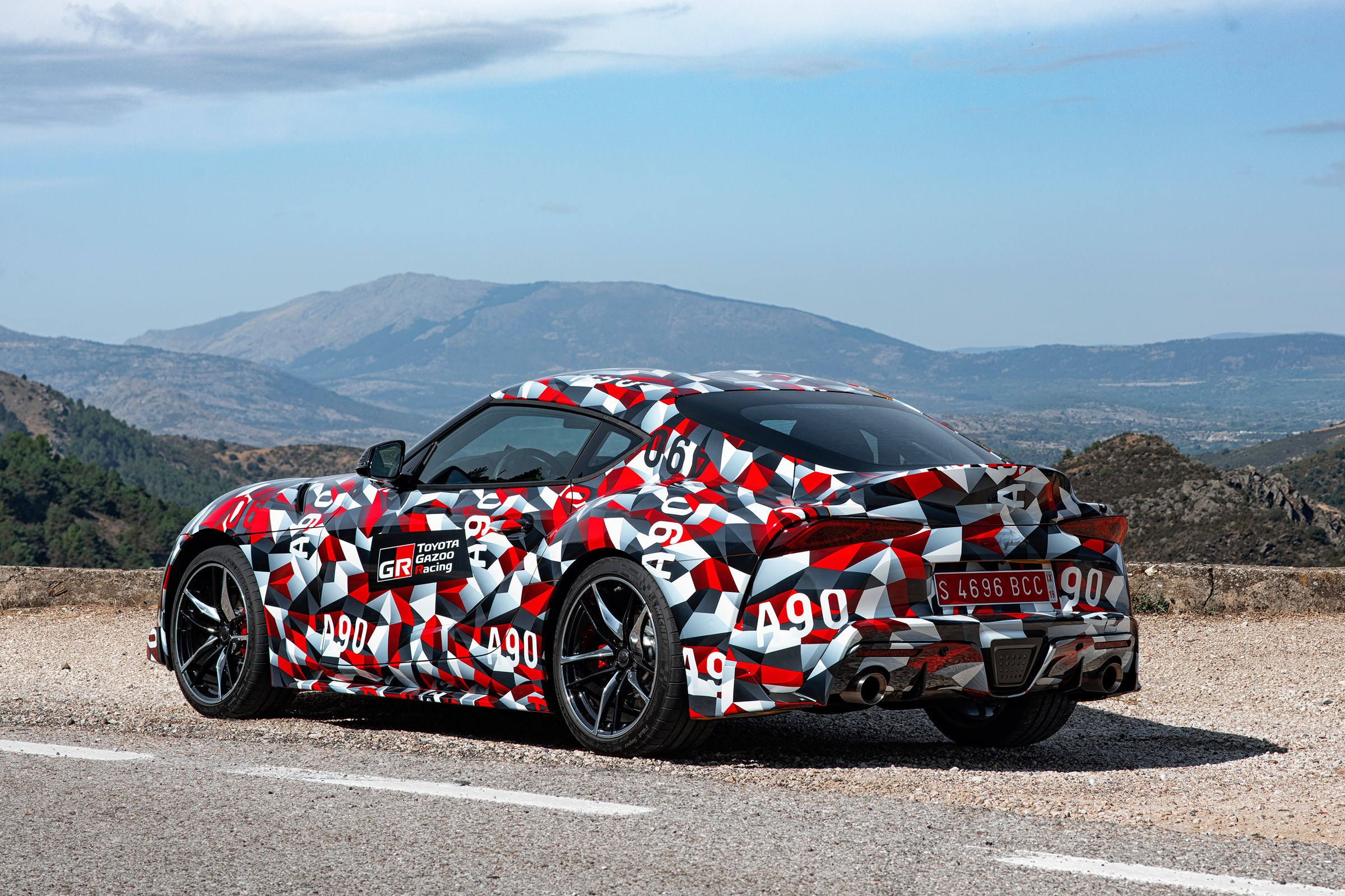 Toyota Supra prototype - rear static