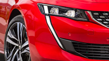 New Peugeot 508 GT 1.6 turbo headlights