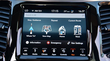 Jeep Cherokee - infotainment