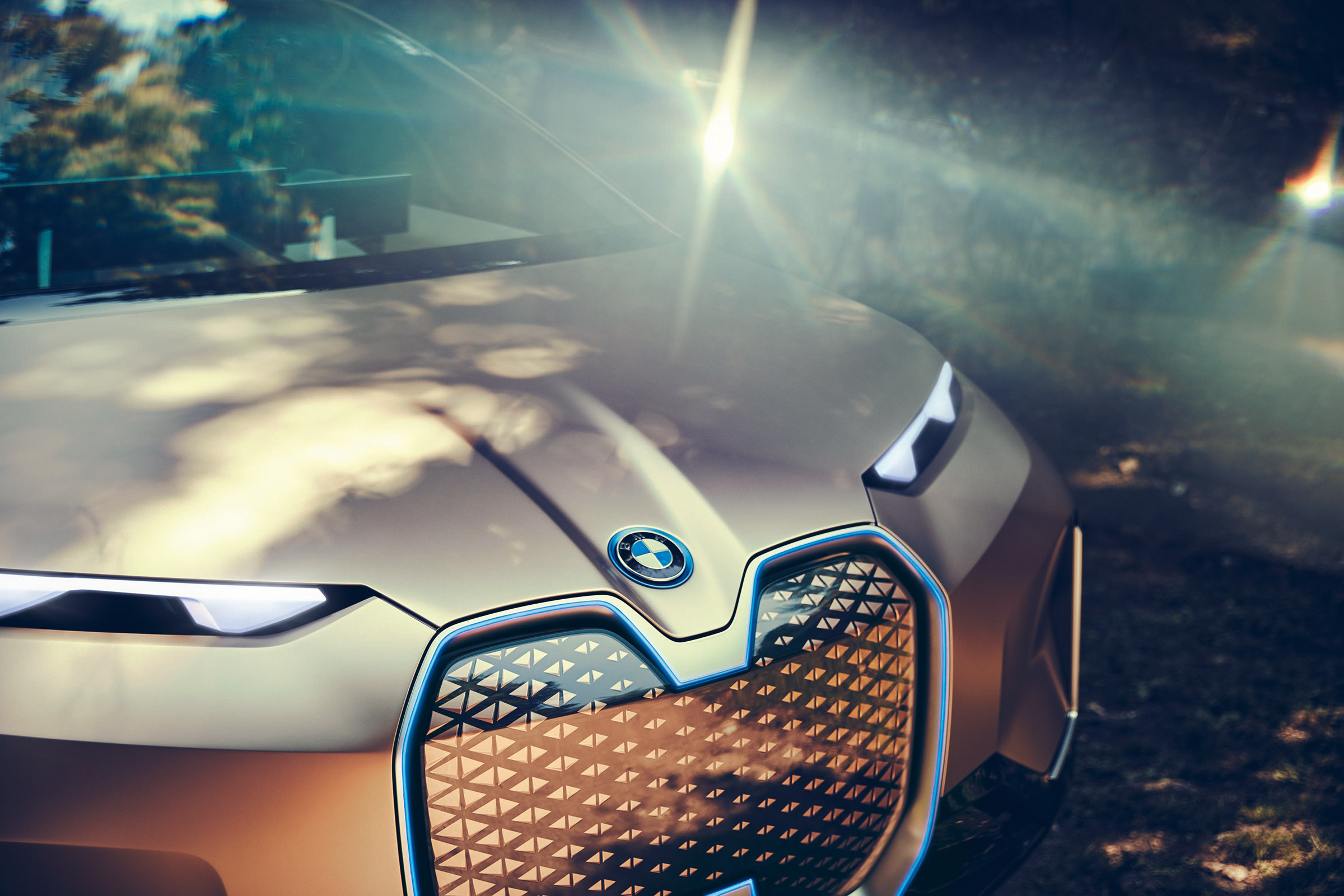 BMW Vision iNEXT concept - front detail