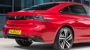 New Peugeot 508 GT 1.6 turbo tail lights