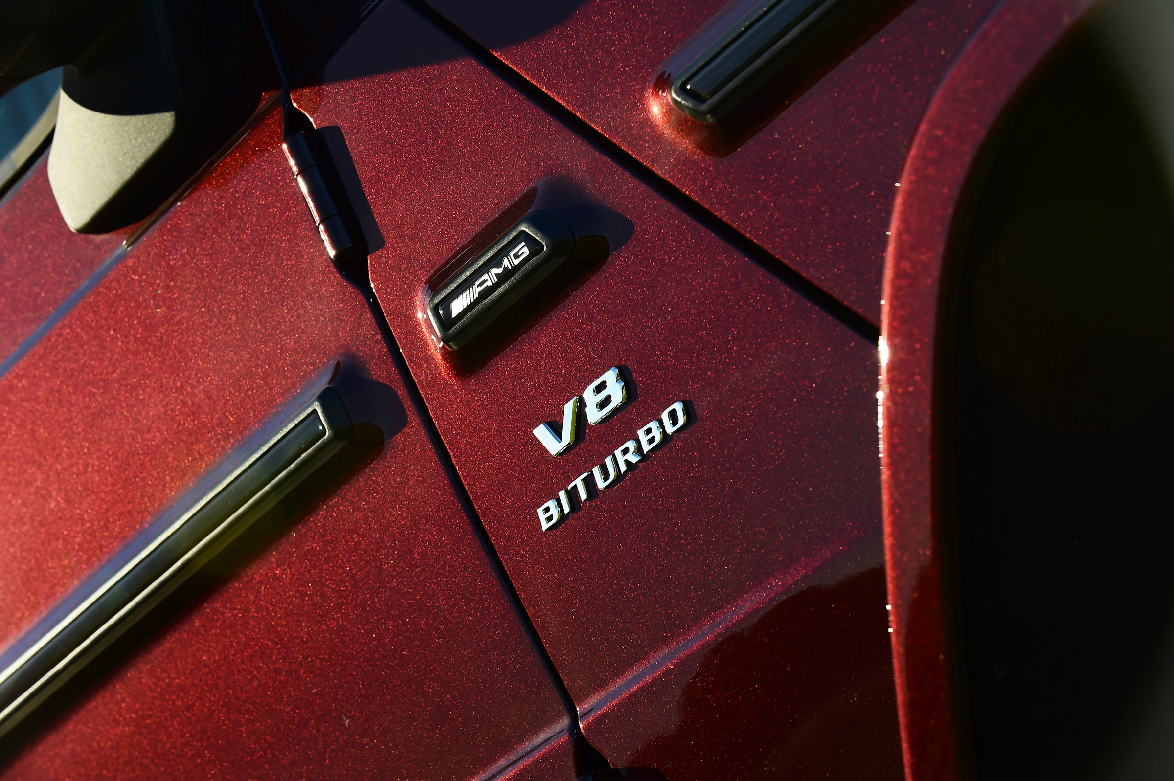 Mercedes-AMG G 63 - V8 badge