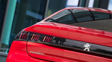 New Peugeot 508 GT 1.6 turbo brake lights