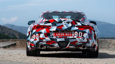 Toyota Supra prototype - full rear