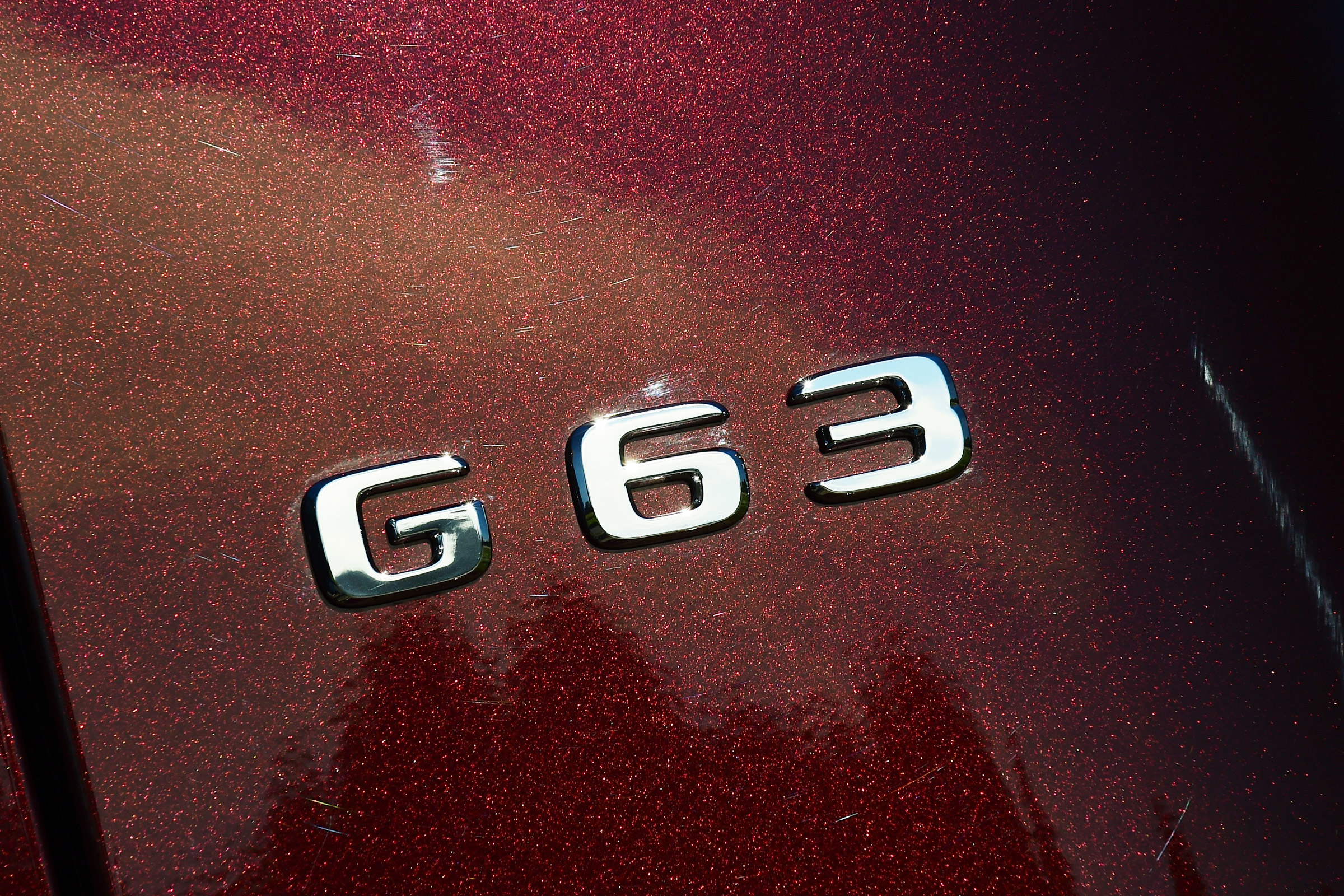 Mercedes-AMG G 63 - G 63 badge