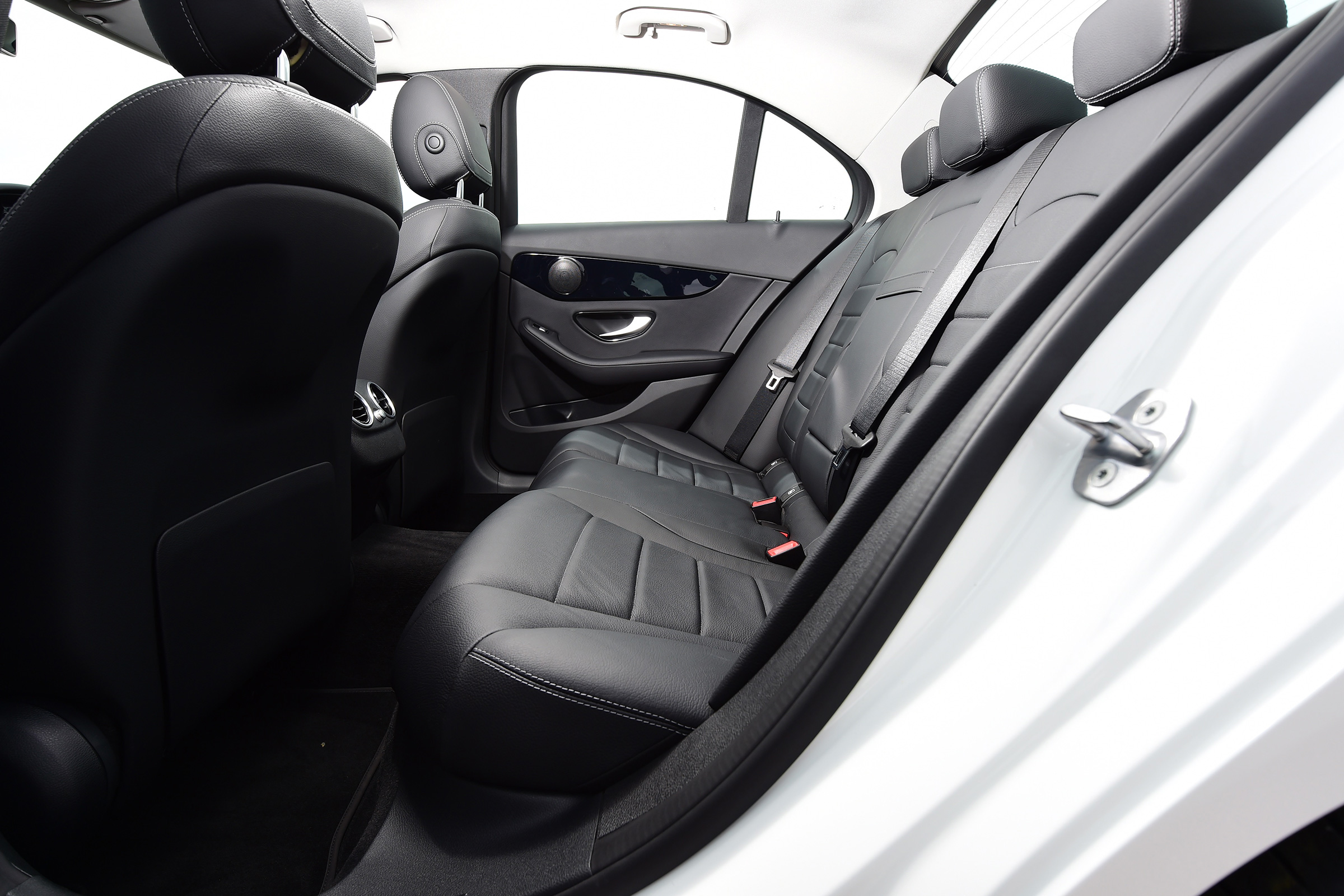 Mercedes C-Class rear seats