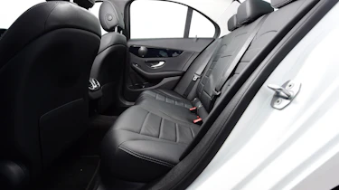 Mercedes C-Class rear seats