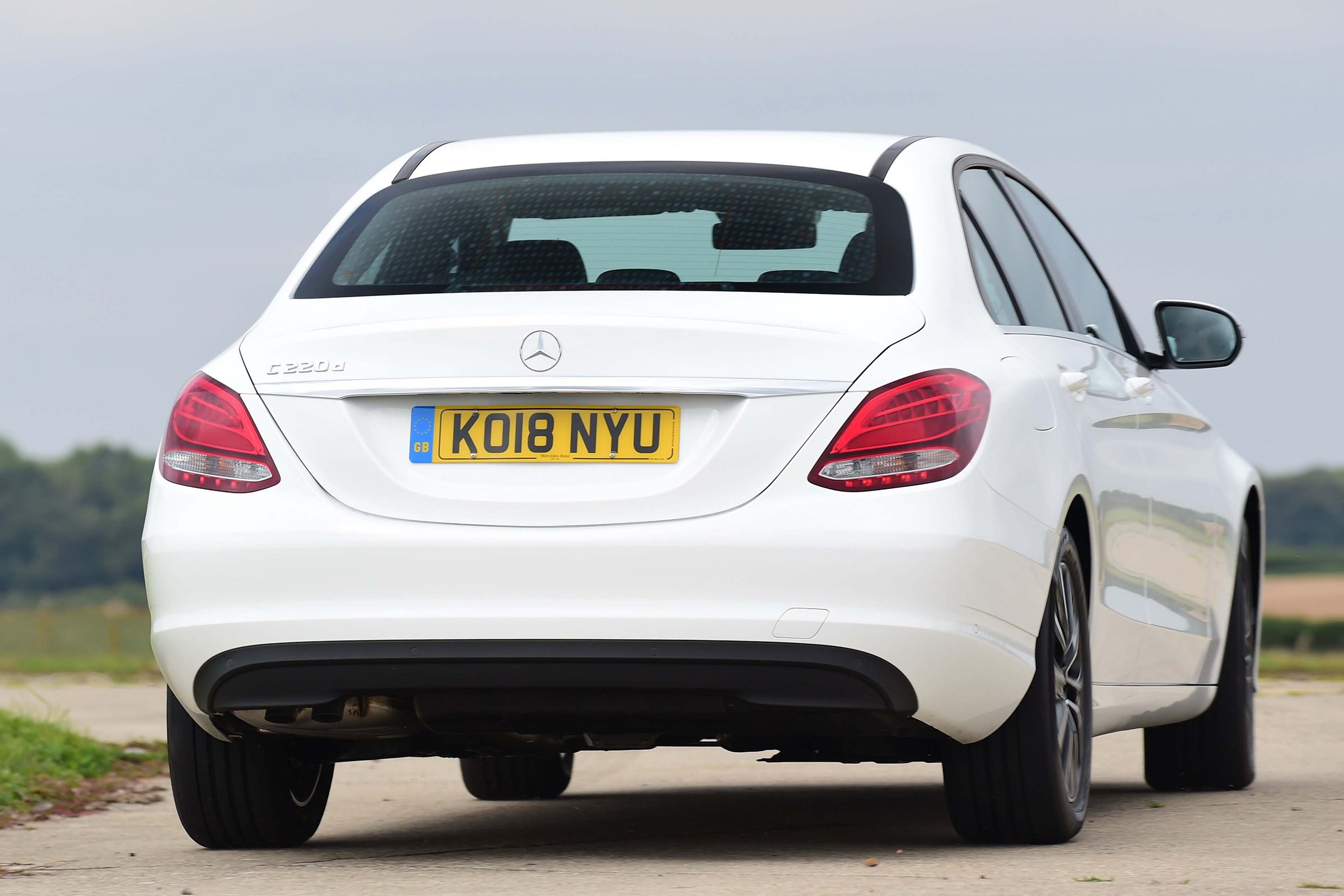 Mercedes C-Class - Rear Cornering