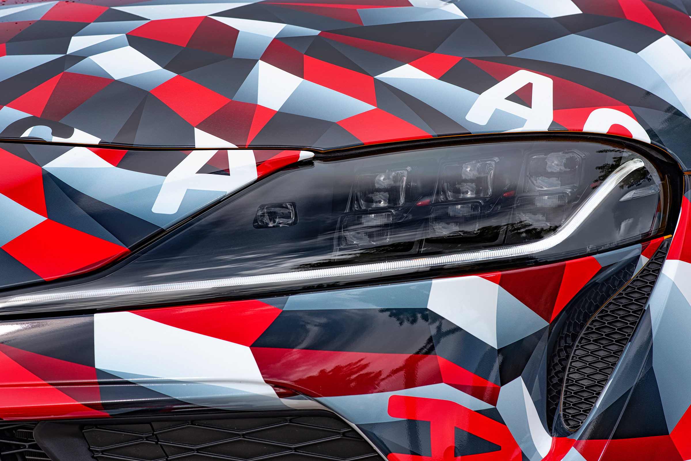 Toyota Supra prototype - front light