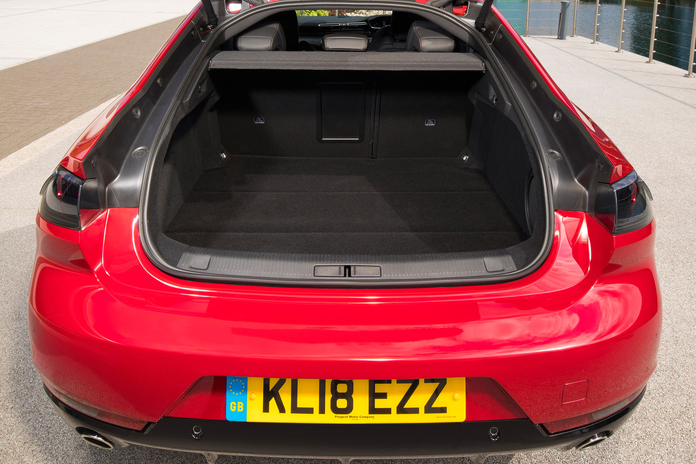 New Peugeot 508 GT 1.6 turbo boot space