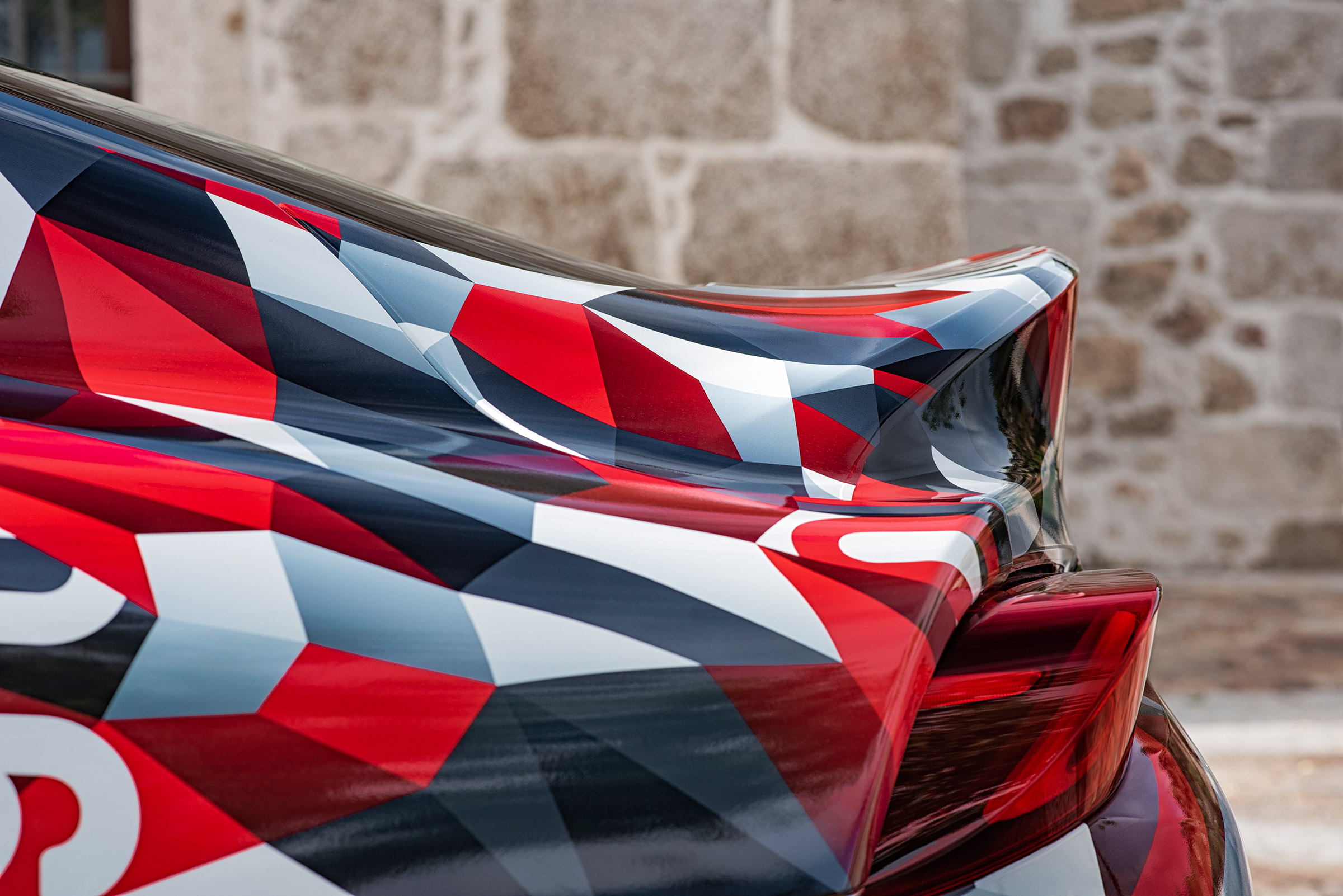 Toyota Supra prototype - rear spoiler