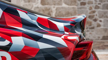 Toyota Supra prototype - rear spoiler
