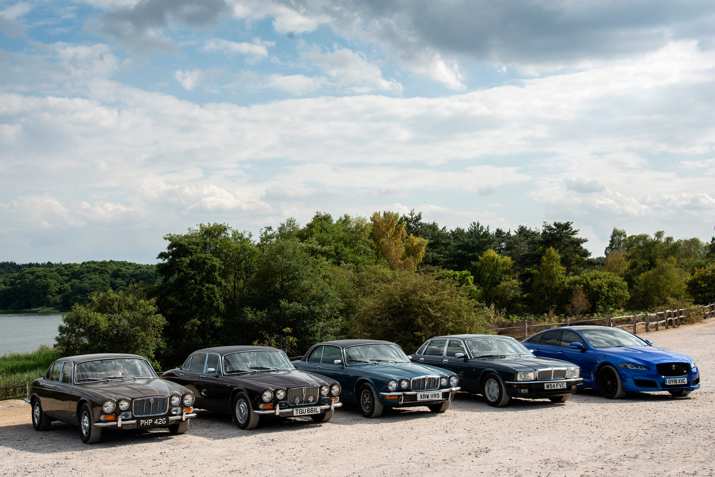Jaguar XJ years: XJ6, XJ12, XJ40 and XJR 575 driven header