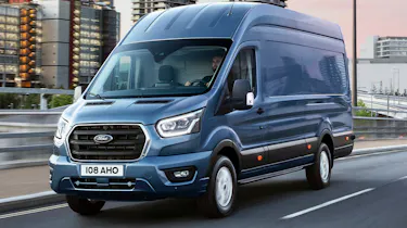 2019 Ford Transit driving