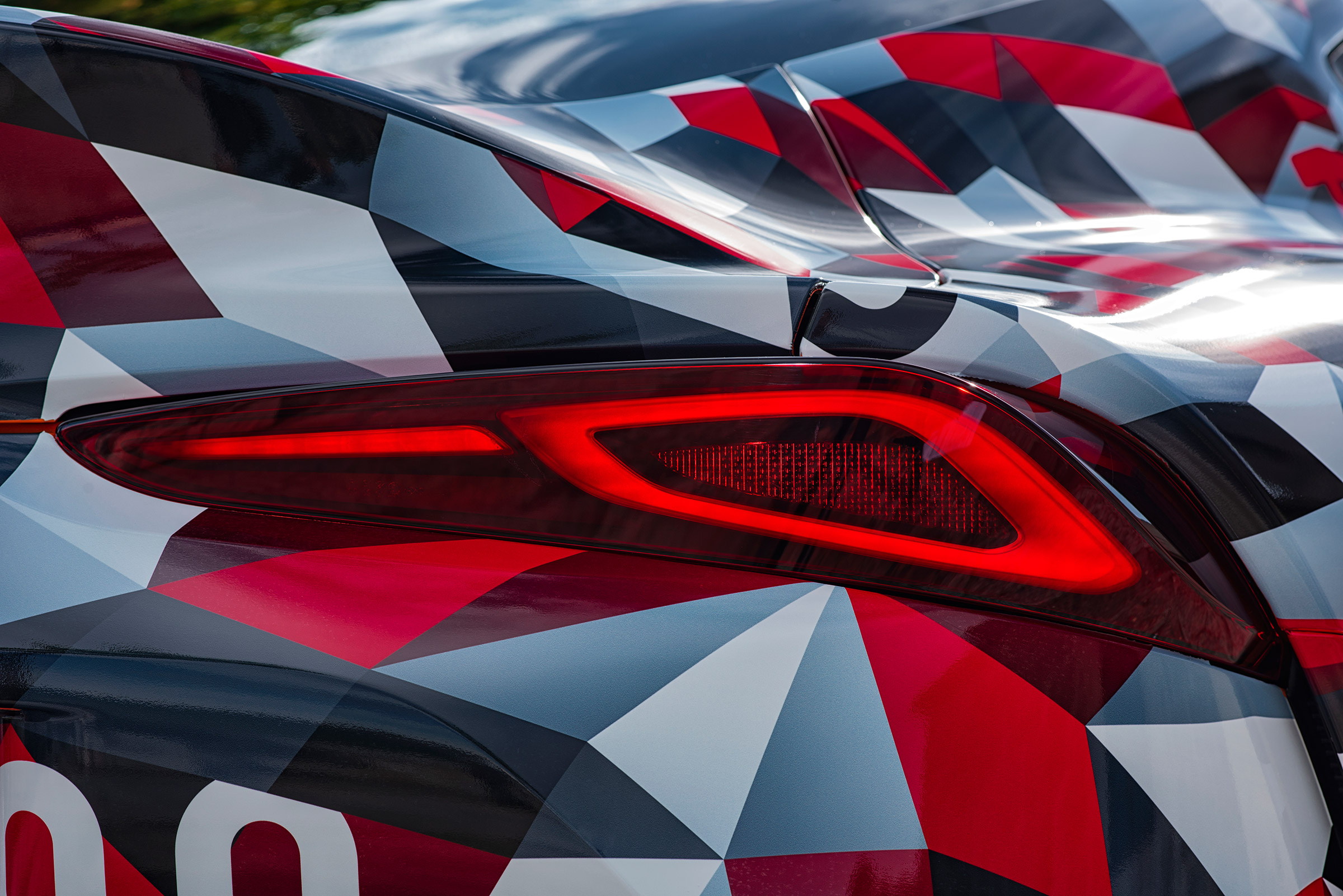 Toyota Supra prototype - rear light