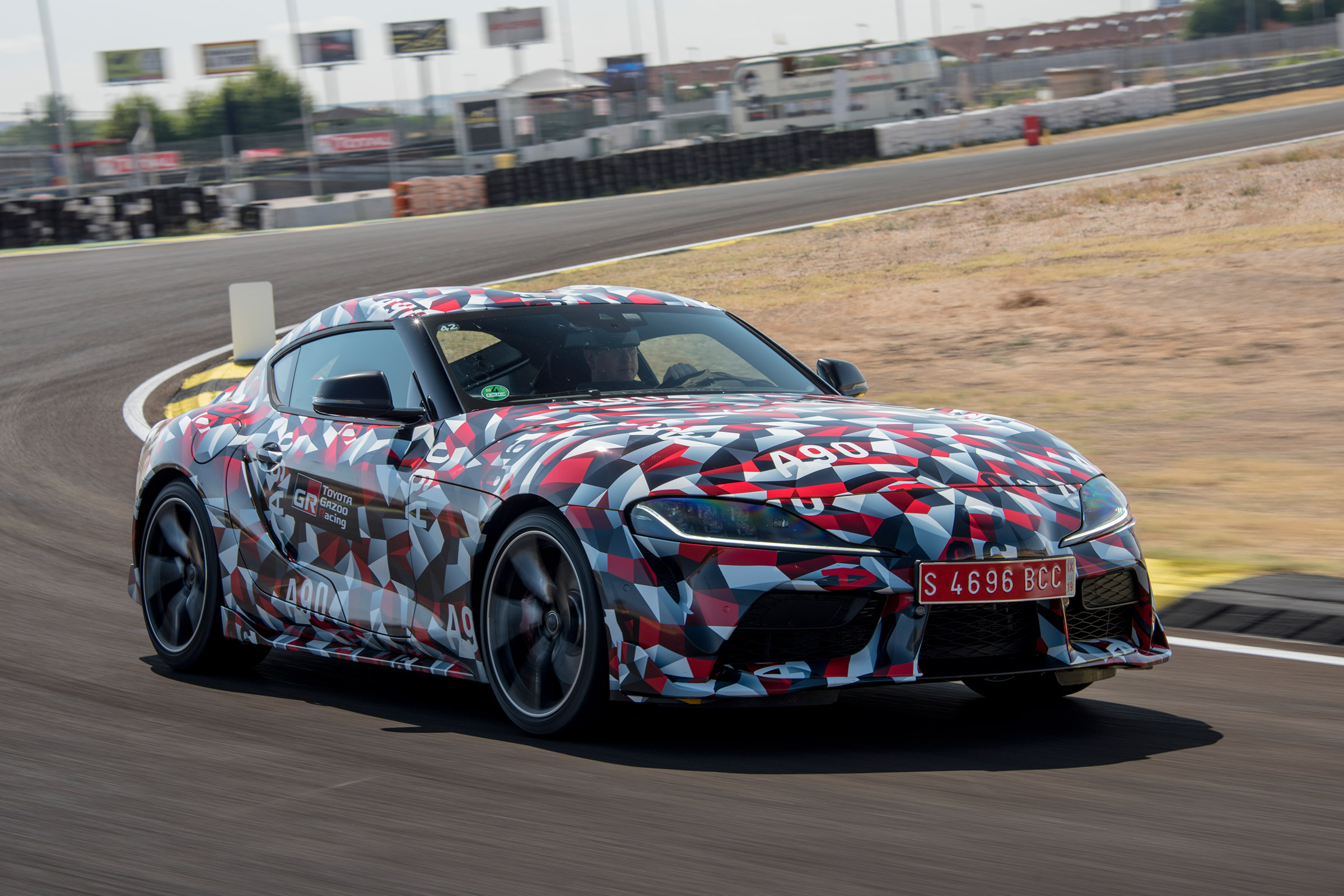 Toyota Supra prototype track - front