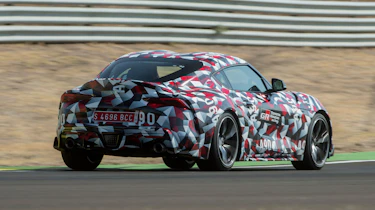Toyota Supra prototype track - rear