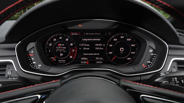 Audi S5 Cabriolet - speedo