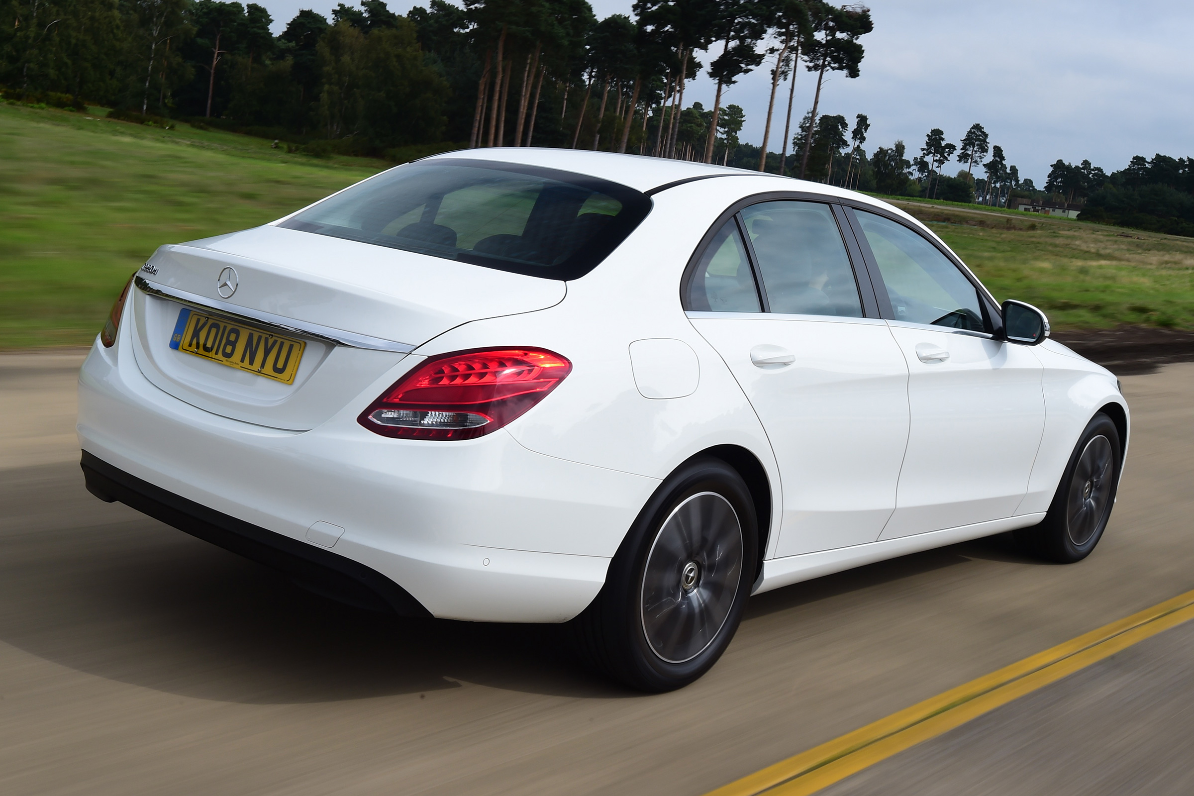 Mercedes C-Class rear