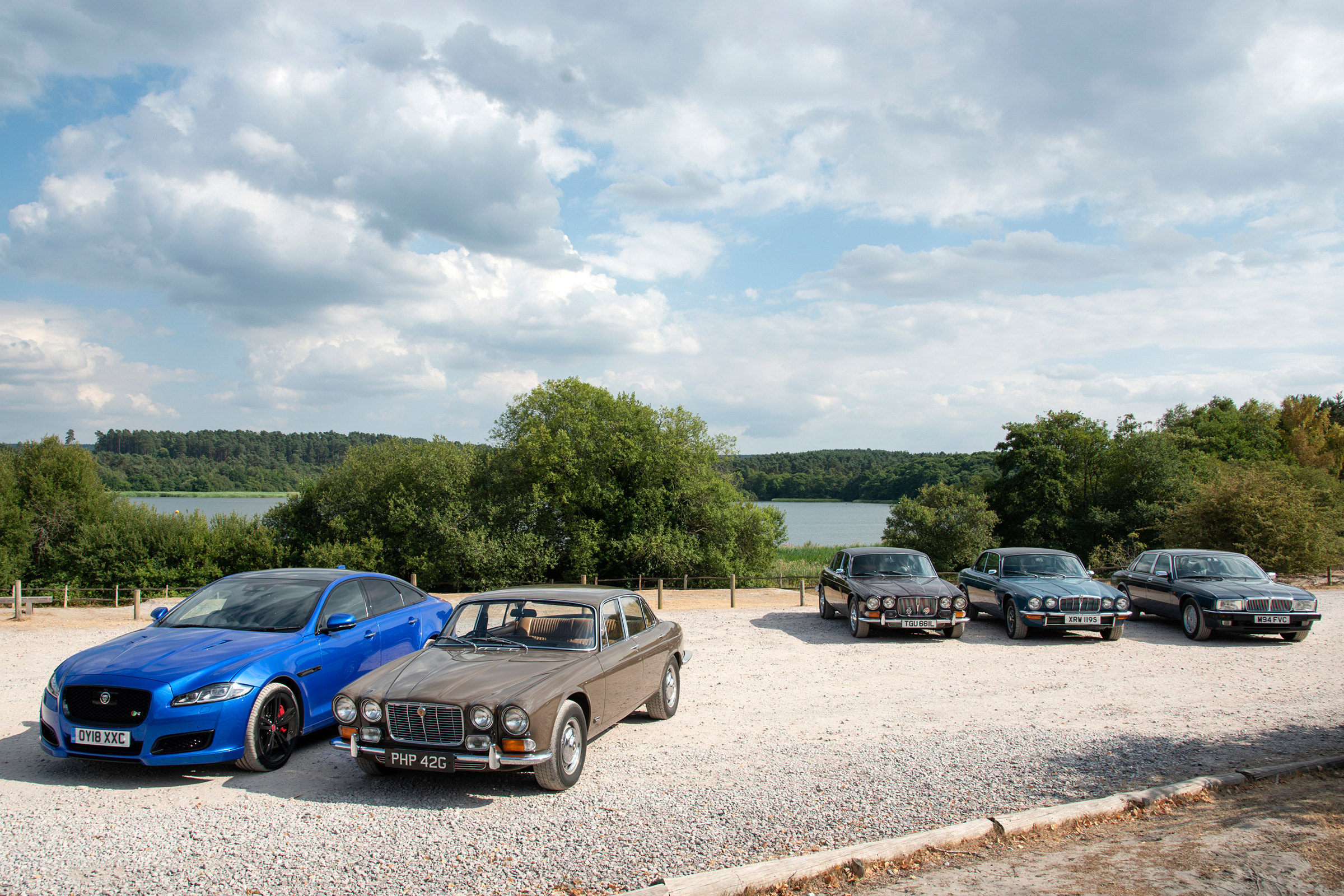 Jaguar XJ years: XJ6, XJ12, XJ40 and XJR 575 driven group