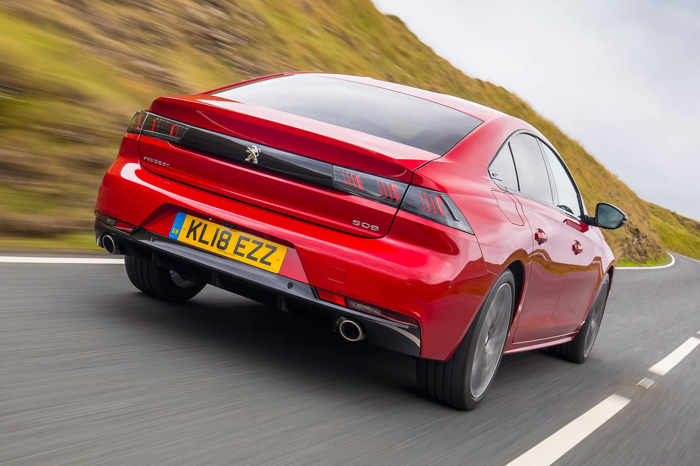 New Peugeot 508 GT 1.6 turbo rear