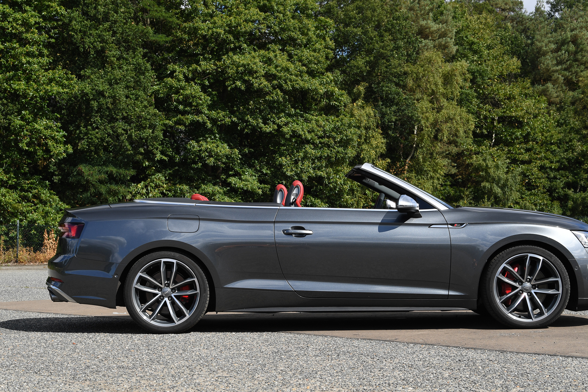 Audi S5 Cabriolet - roof down