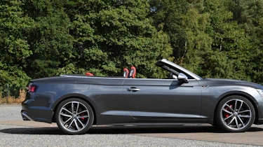 Audi S5 Cabriolet - roof down
