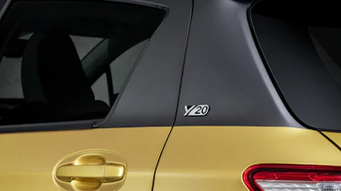 Toyota Yaris Y20 Launch Edition - badge