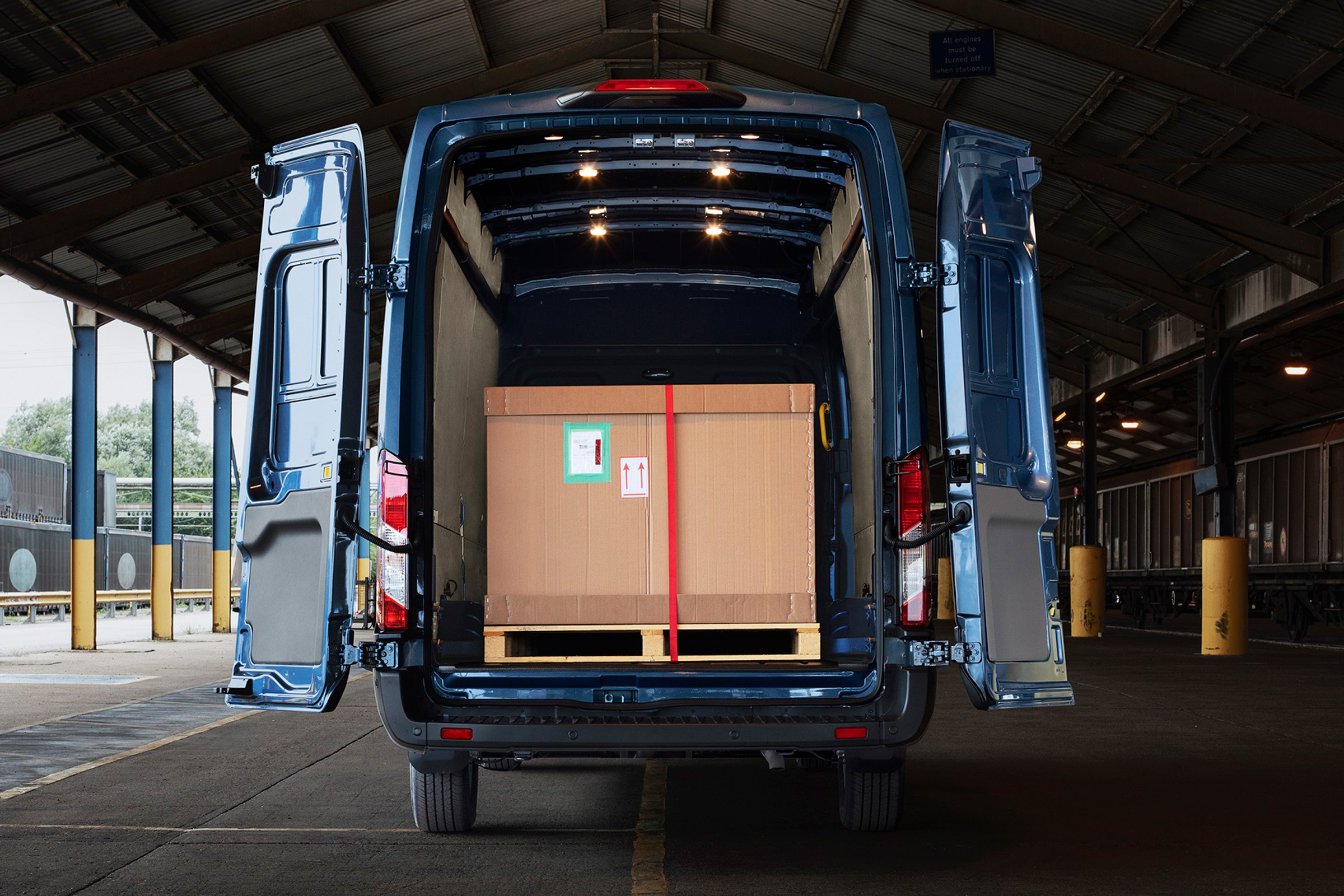 Ford Transit cargo bay