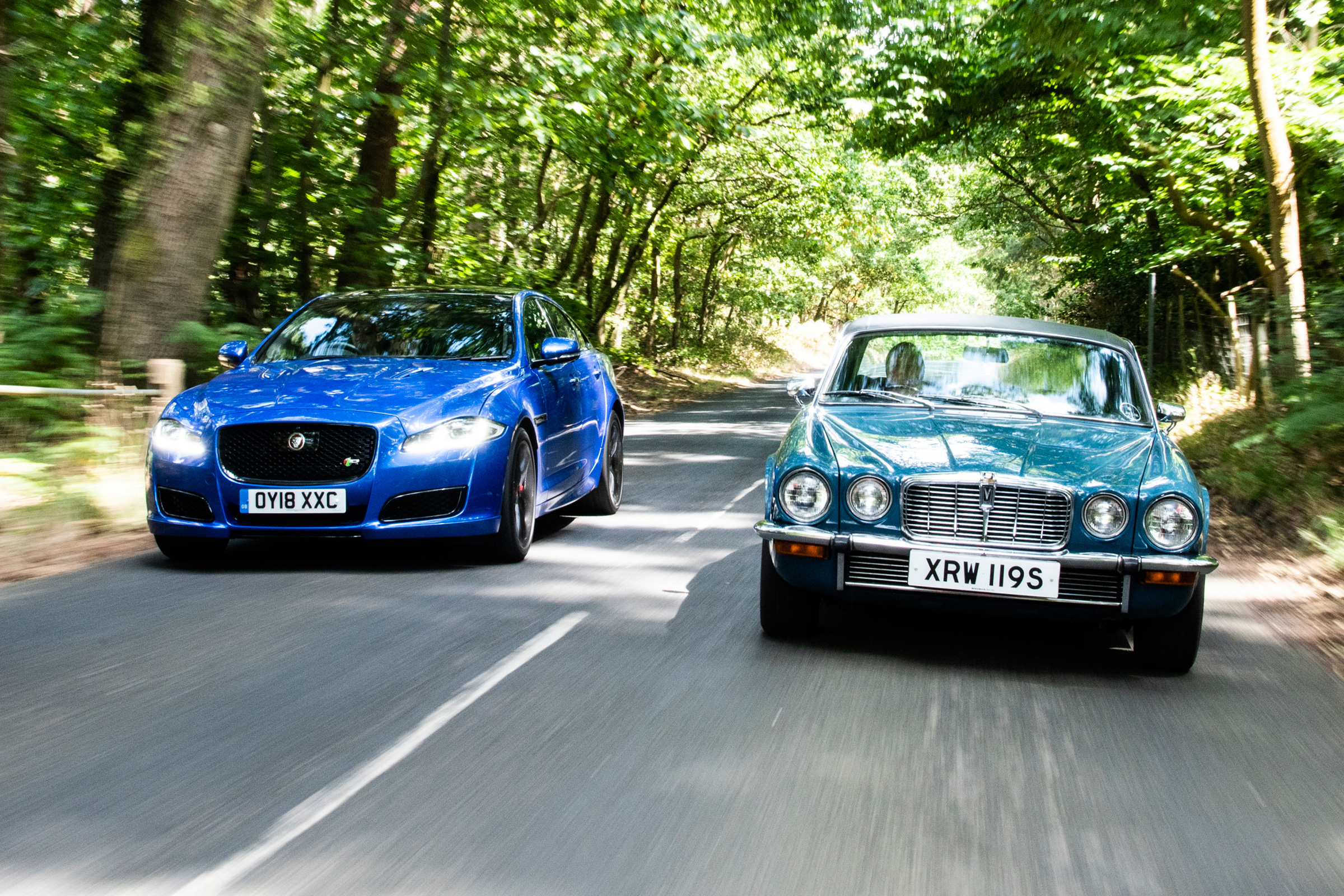 Jaguar XJR 575 and XJ12 coupe