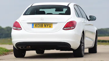 Mercedes C-Class rear end